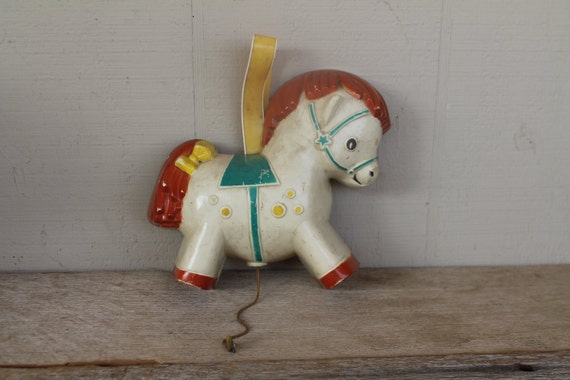 vintage fisher price horse