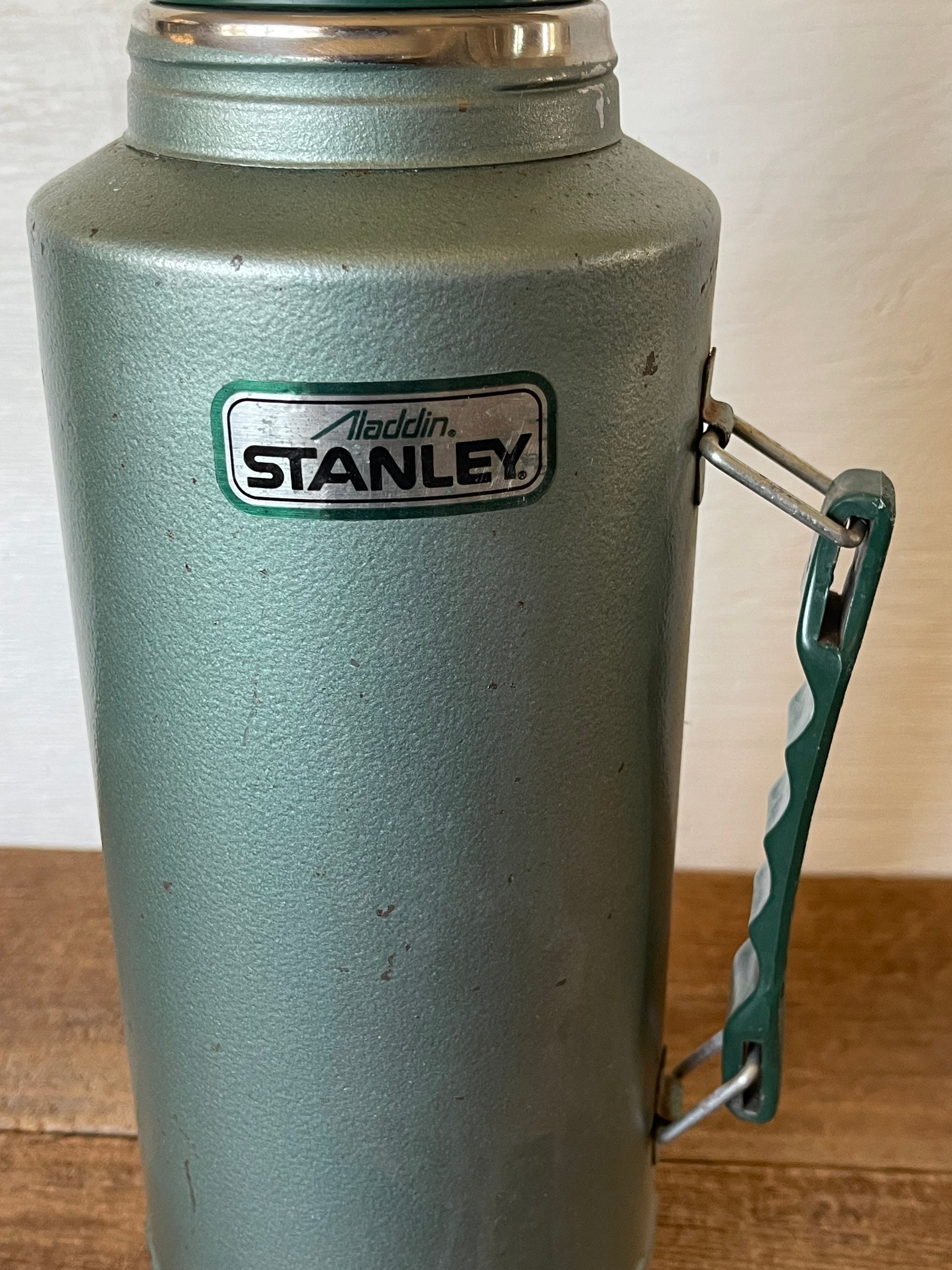 Vintage Aladdin Stanley Stainless Steel Thermos Half Gallon A945DH for sale  online