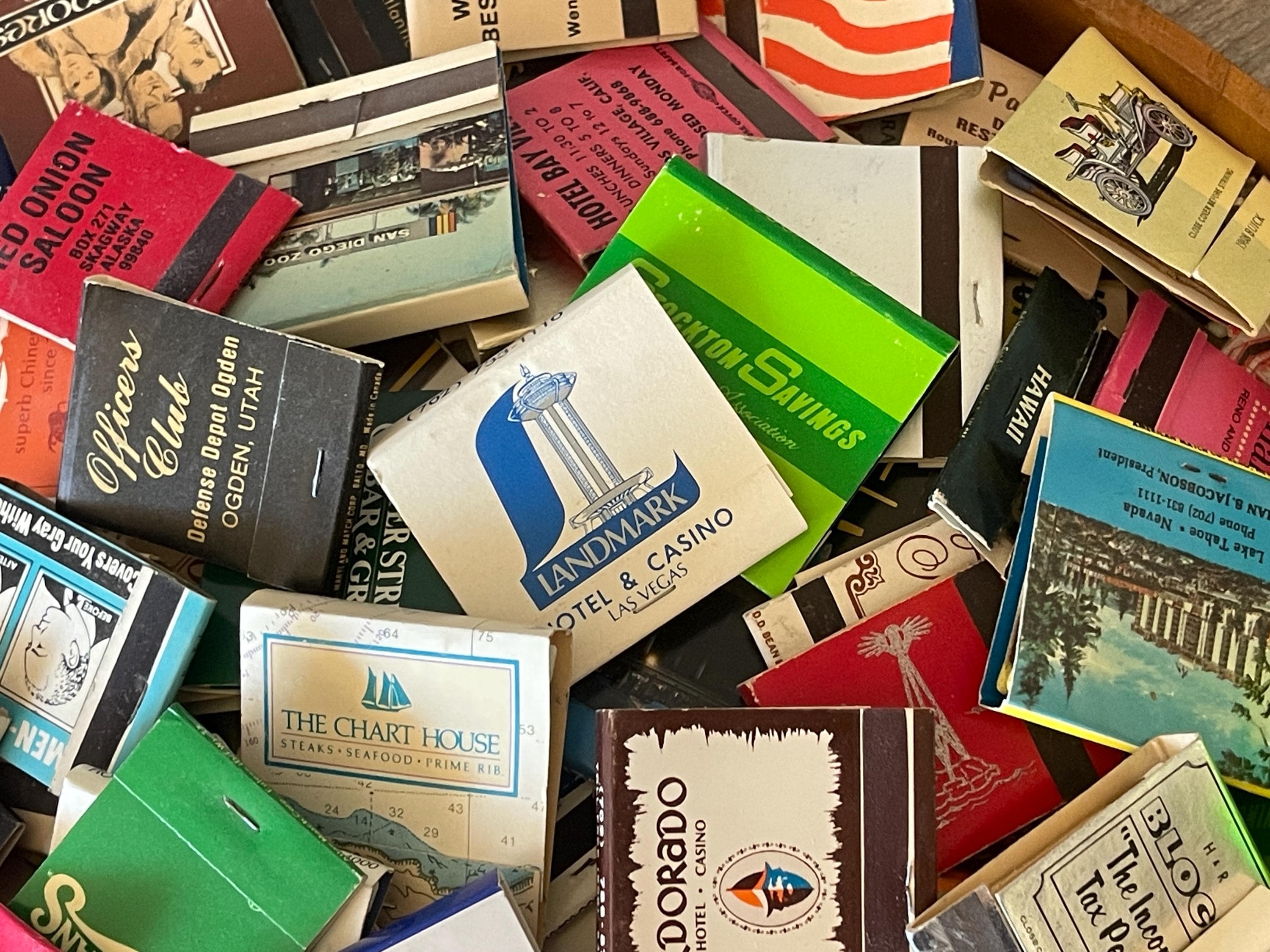 Vintage Matchbook Collection: Eclectic Lot of 10, 20, or 30 - Etsy