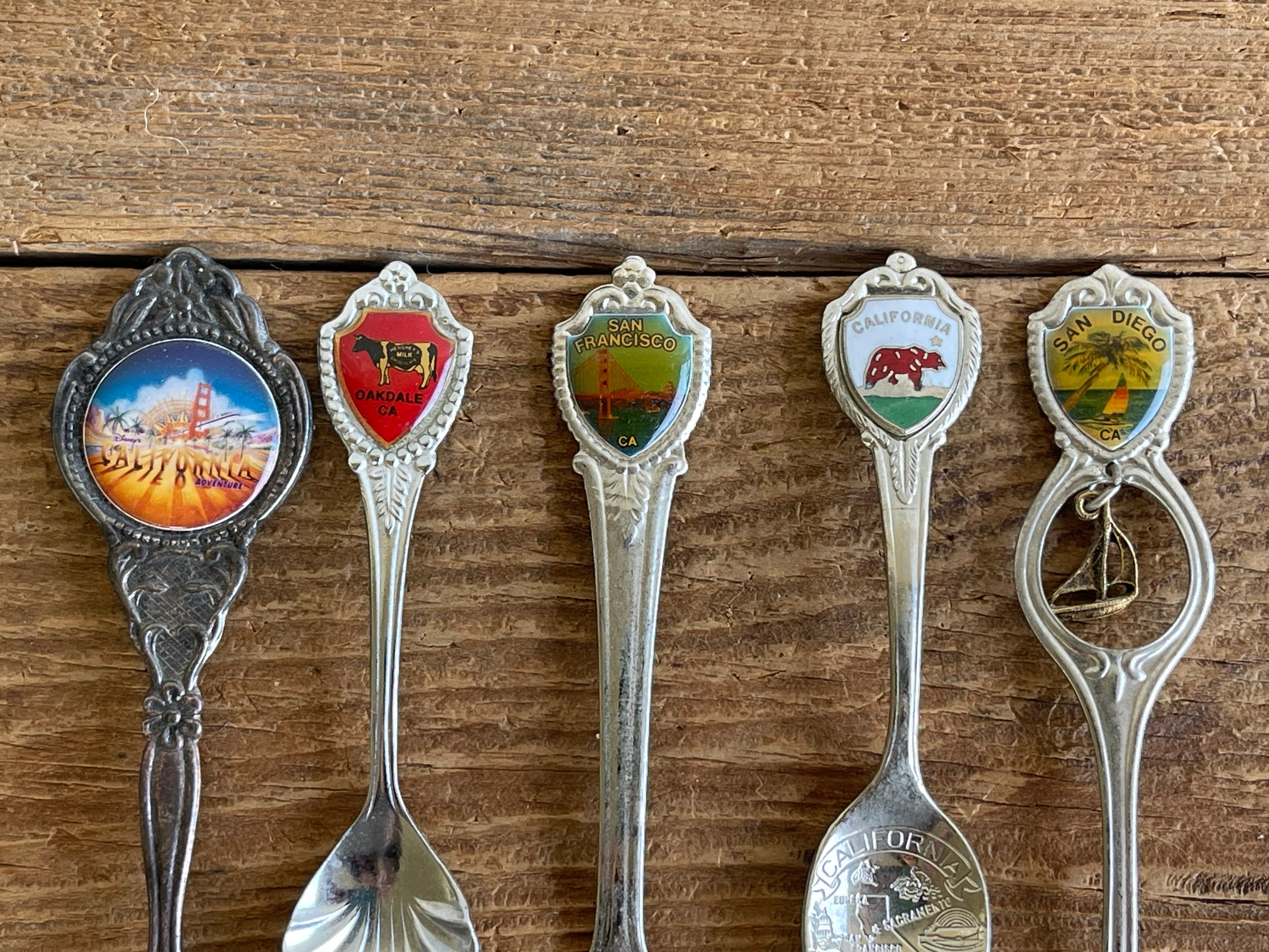 Vintage California Souvenir Spoons // You Choose // Collectible