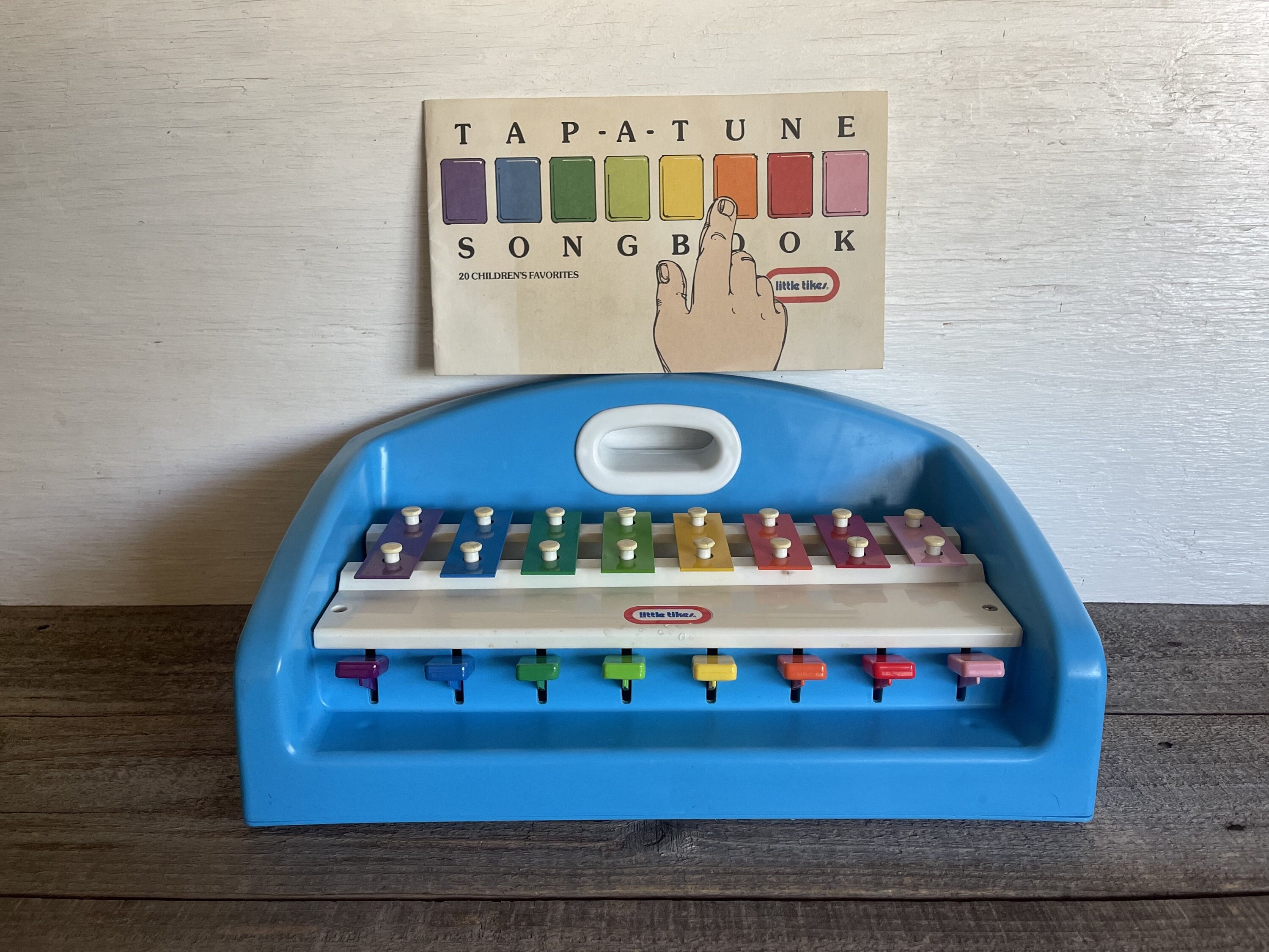Little Tykes Vintage Tap a tune Piano Xylophone Tap A Tune With