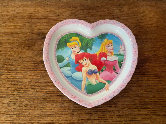 Vintage Disney Princess Melamine Plates Sold Individually Arielle the Little Mermaid Cinderella Sleeping Beauty Zak Designs Etsy Canada