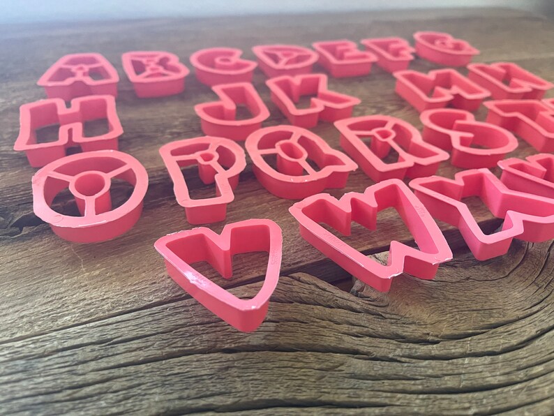 Vintage Jello Jigglers Alphabet Mold // Missing 2 Letters Etsy