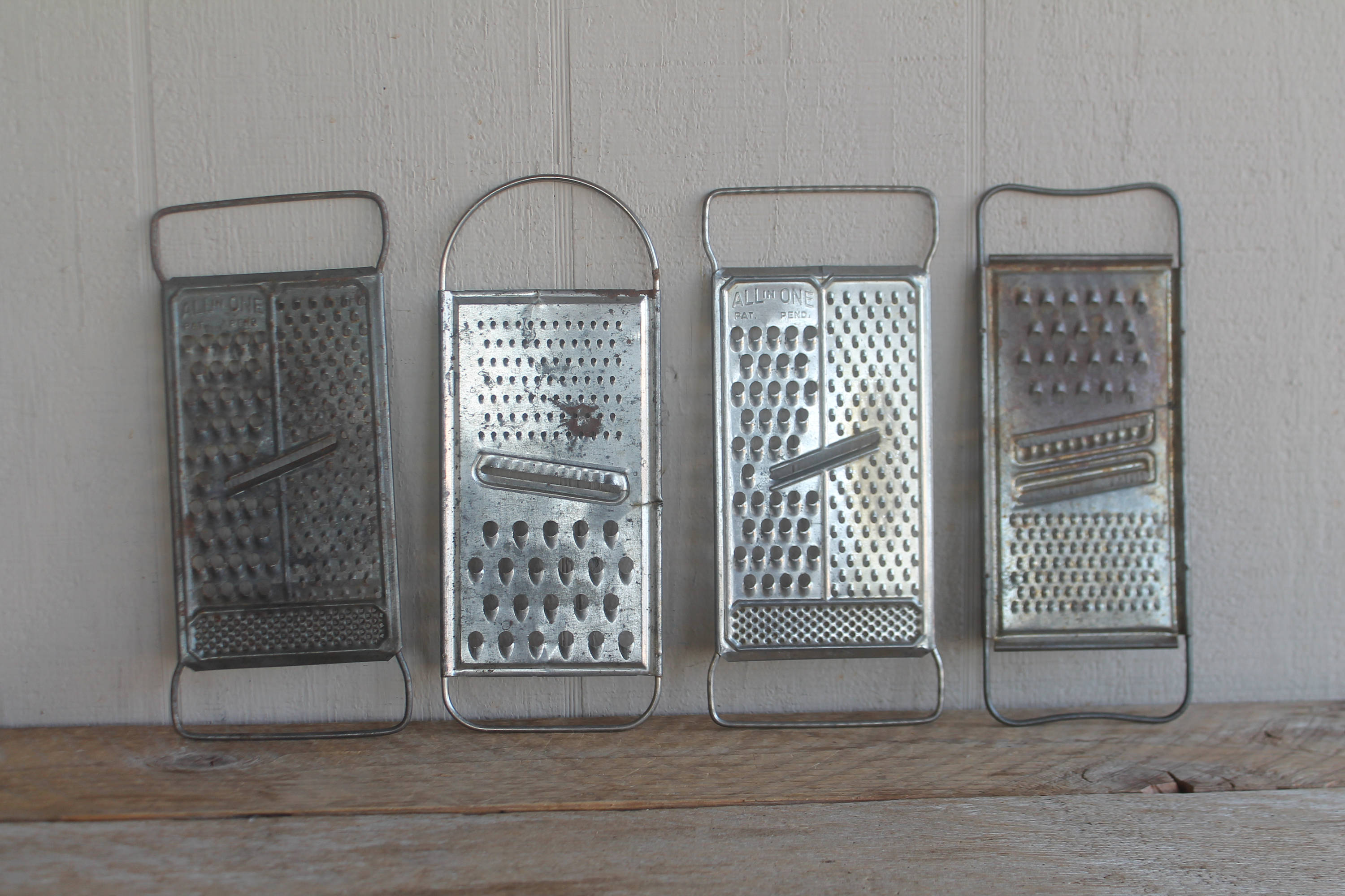 Vintage Cheese Grater // AllinOne Cheese Grater // Rustic Etsy