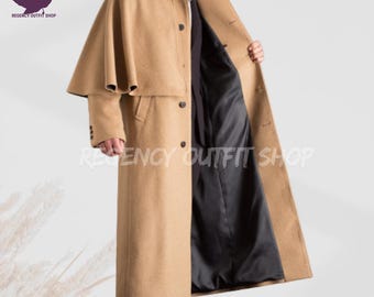 希少 vintage japan inverness coat Vintage Japanese Wool Inverness Coat Around Taisho Era #2753
