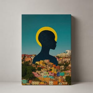 Artistic Wall Canvas Print, Home Decor, Inspirational Artwork, Colorful Art, Unique Gift Ideas