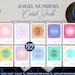 Angel Number Oracle Cards: Printable Spiritual Guidance Deck (digital ...