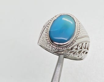 Turquoise Gemstone: Sterling Silver, Sky Blue Stone of the Sky