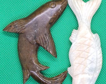 home decor jasper brown dolphin 55.66 G & blue white fish 39.39 G