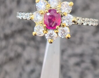Ruby engagment ring  Gemstone Jewelry