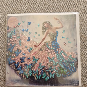 Diamond Art Greetings Card
