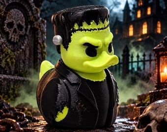 Frankenstein Duck | Ducking Duck |  Horror Duck | Halloween Decor | Cruise Ducking Gift | Rubber Duck | Monster Duck