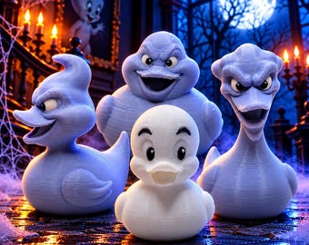 Casper & Ghostly Trio Duck Collection | Stretch Stinky Fatso | Ghost Ducks | Halloween | Friendly Ghost Collection | Cruise Duck | Ducking