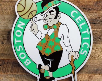 Boston Celtics Basketball LED Lightbox | Large Color-Changing Wall lamp | Game Room. Man Cave, Sports Bar decor