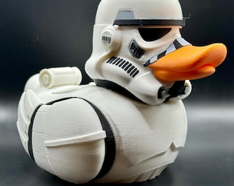 Star Wars Storm Trooper Inspired  Cruise Duck, Ducking Duck, Dashboard Duck,  Rubber Duck