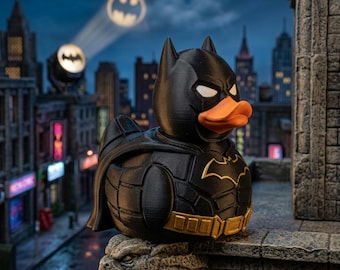 Batman Inspired Comic Superhero Duck – Cruise, Ducking Duck , Dashboard Rubber Duck