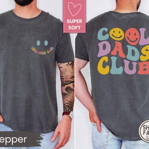 Cool Dads Club Shirt, Comfort Colors® Cool Dads Club T-shirt, Dad Gift, Dad Shirt, Funny Dad Crewneck, Dad Birthday Gift, Fathers Day Gift