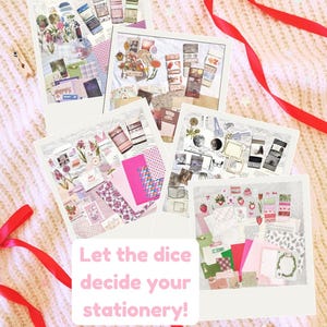 Mystery Stationery Grab Bag – Kawaii Stickers, Washi Tape, Ephemera, and Cute Craft Supplies