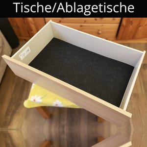 Schubladeneinlage, Schutzmatte, passend für IKEA Schubladen/Bettkästen (MALM, HEMNES, ...) | Kratzerschutz, Rutschhemmend, Geräuschhemmend