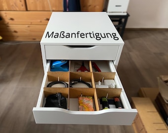 Schubladeneinsatz maßangefertigt, Schubladenorganizer, Schubladenteiler individuelle Größe