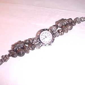 Women&#39;s L.A. Express West Quartz Watch Working Condition with Jewelry Bead Band