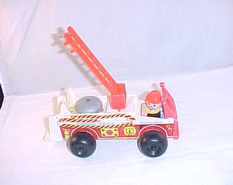 1968 Fisher Price Toys Fire Engine