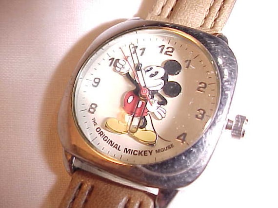 Reloj pulsera mickey mouse hotsell