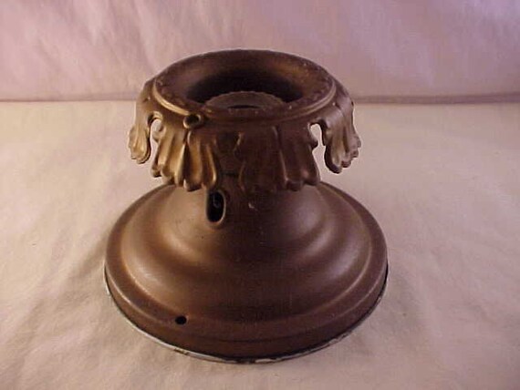Tin Ceiling Light Fixture Single Bulb Etsy