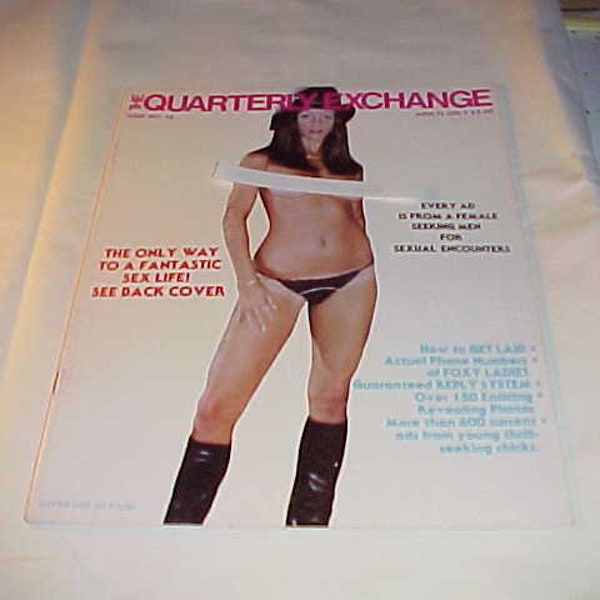 The Quarterly Exchange 1977 Issue No. 16 Men's Adult Magazine
