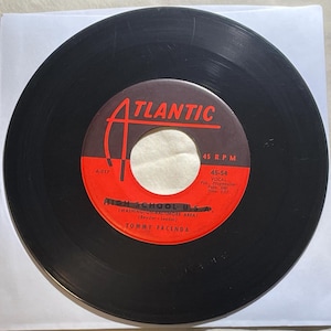 Tommy Facenda - High School U.S.A. Vinyl Record - 1959 Atlantic 45