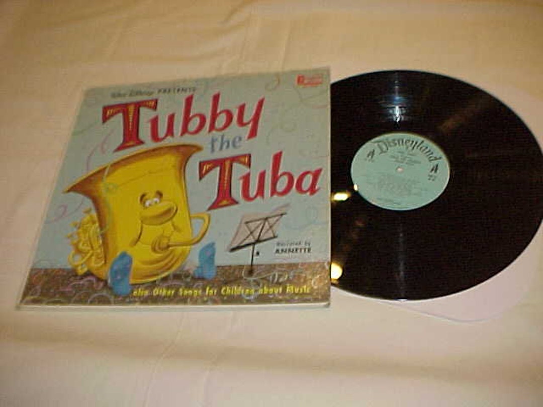 Walt Disney Presents Tubby the Tuba Narrated by Annette 1963 Disneyland ...