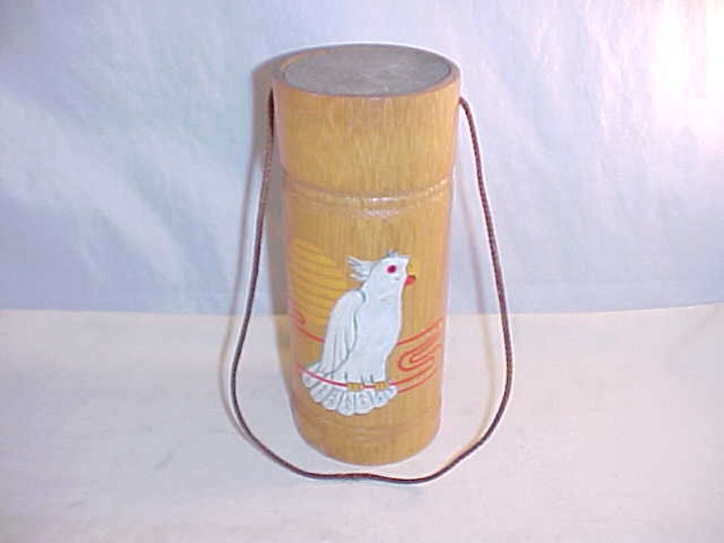 1982 Paul Marshall Enclosed Parrot Wind Chime