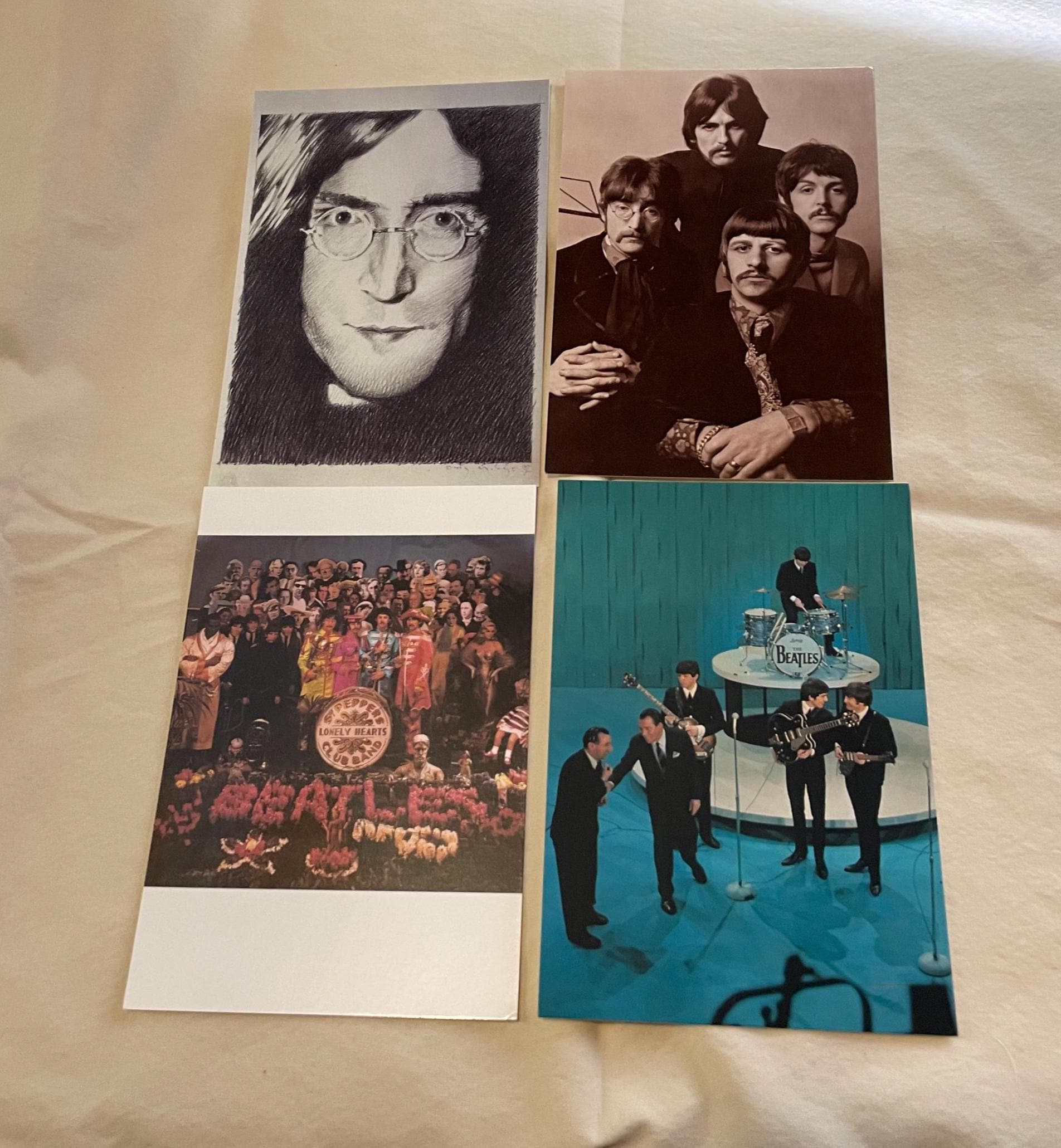 THE BEATLES 激レア ポストカード【アンティーク】 7枚セット The Beatles Postcards - Etsy