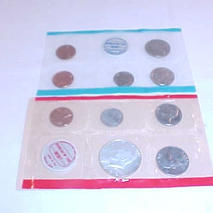 1968 US Uncirculated Mint Set: Denver & Philadelphia Mints