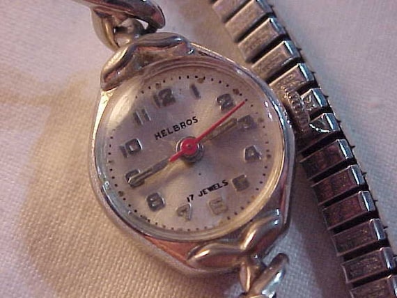 Helbros watch 17 jewels value hotsell