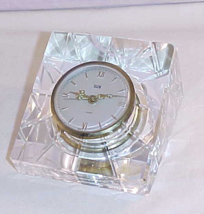 Elgin Brass Alarm Clock Made in West Germany Working Condition Etsy UK