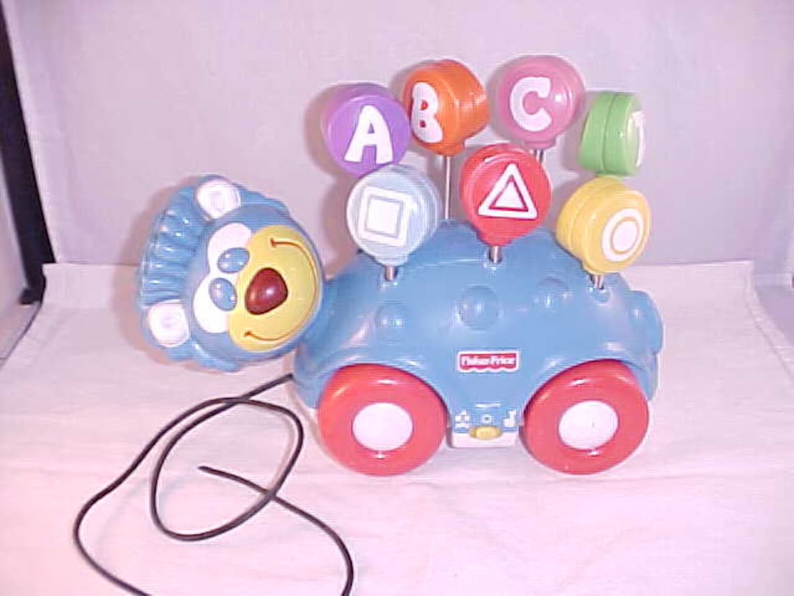Fisher Price ABC's Colors and Shapes Battery Operated Etsy