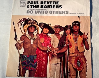 Paul Revere & The Raiders Vinyl 45 Picture Sleeve: "Do Unto Others"
