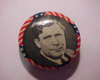 Vintage 1940 Wendell Willkie And Charles Mcnary Campaign Pin Button Badge Republican Presidential Nominee Against FDR Historical Political Vintage 1940 Wendell Willkie And Charles Mcnary Campaign Pin Button Badge Republican Presidential Nominee Against FDR Historical Political