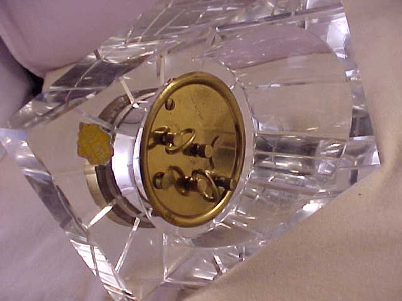 Elgin Brass Alarm Clock Made in West Germany Working Condition Etsy UK