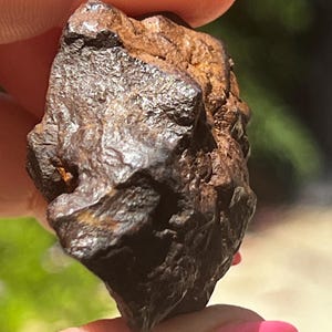 SUPER -- SALE--  @57 g genuine raw  meteorite with certificate of authenticity=
