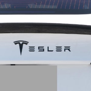 Verander je Tesla in een Tesler - zoals president Trump ooit zei: "I Love Teslers!" Voertuigsticker, bumpersticker, cadeau politieke humor