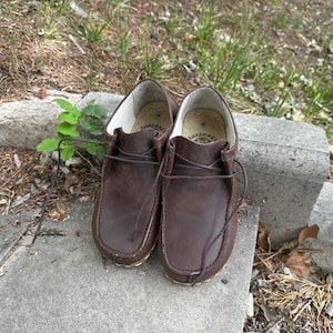 Walking Handmade Barefoot Women Shoes,Natural Women Shoes,Slip On Shoes, Grounding Women Shoes, Ergonomic Women Leather Shoes,Crazy Brown