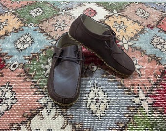 Handmade Leather Men's Barefoot Shoes: Wide Toe Box, Grounding