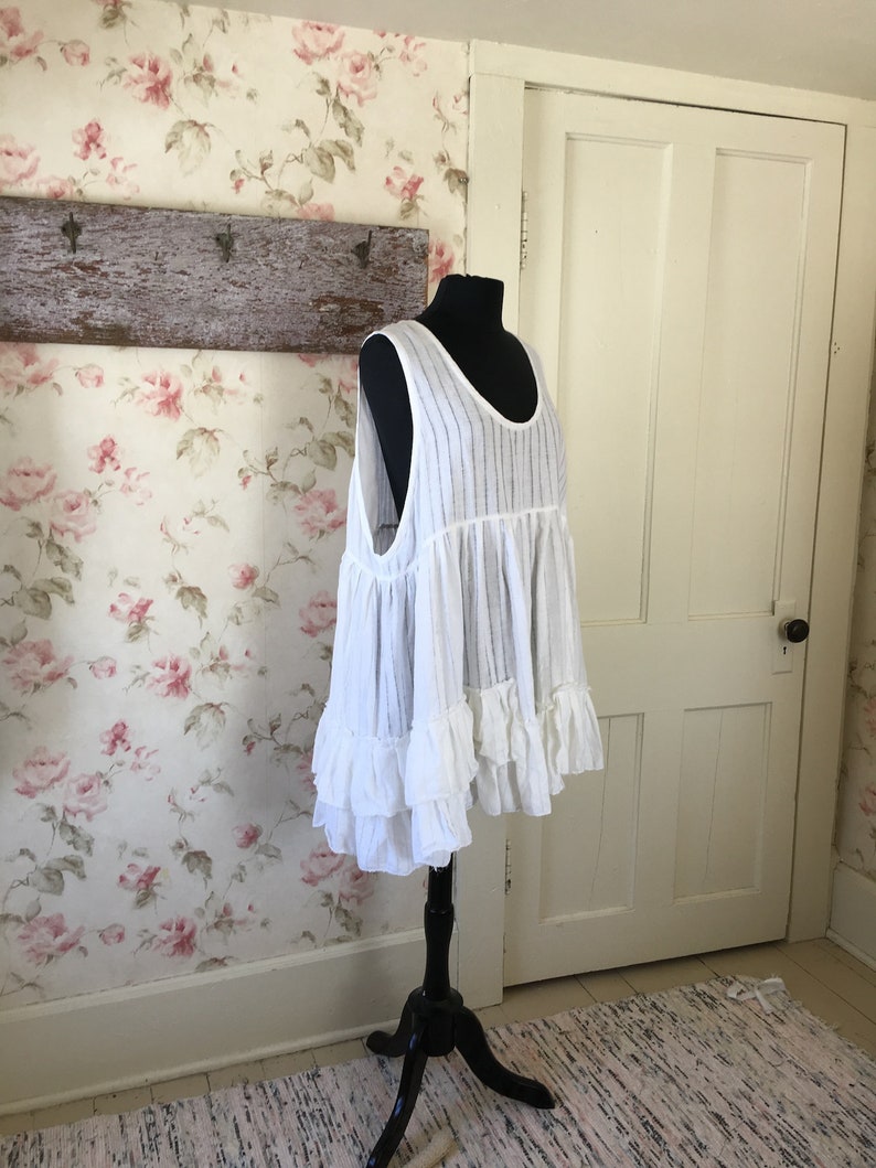 white prairie dress