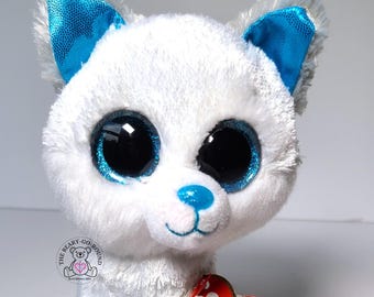 TY Beanie Boos FROST The Arctic Fox 6" 2017 Plush Toy Stuffed Animal RARE Find Must-Have