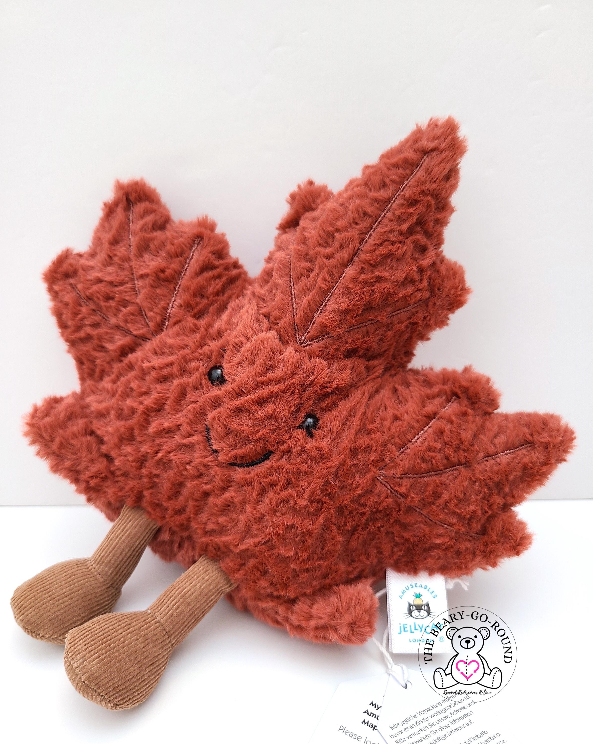 Jellycat Maple Leaf Canada - Etsy Canada