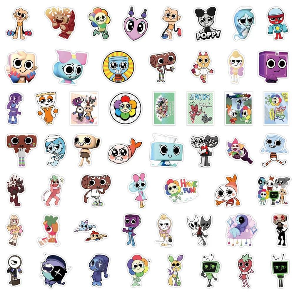 Dandys World Stickers (106) | Waterproof Vinyl Cartoon Decals - Etsy