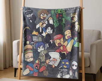 Forsaken Blankets Soft Fleece Throw Blanket Gaming Gifts