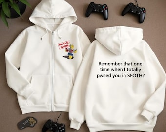 Sudadera con capucha Forsaken Shedletsky Blame John, regalo para gamers, cosplay